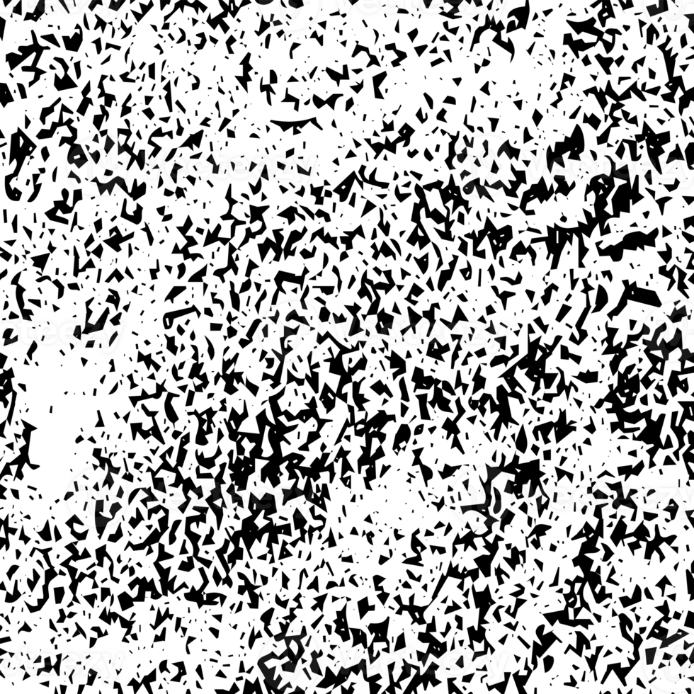 Rustic grunge texture with grain and stains. Abstract noise background. PNG graphic illustration with transparent background.