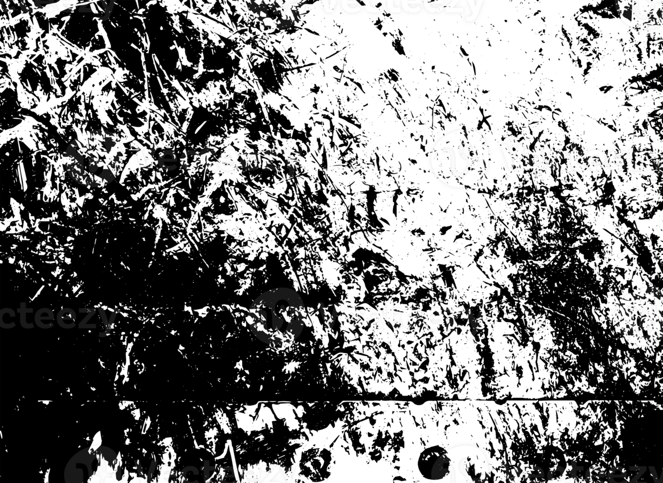 Rustic grunge texture with grain and stains. Abstract noise background. PNG graphic illustration with transparent background.