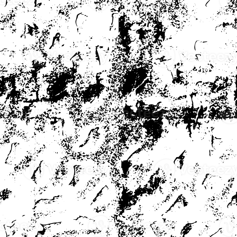 Rustic grunge texture with grain and stains. Abstract noise background. PNG graphic illustration with transparent background.