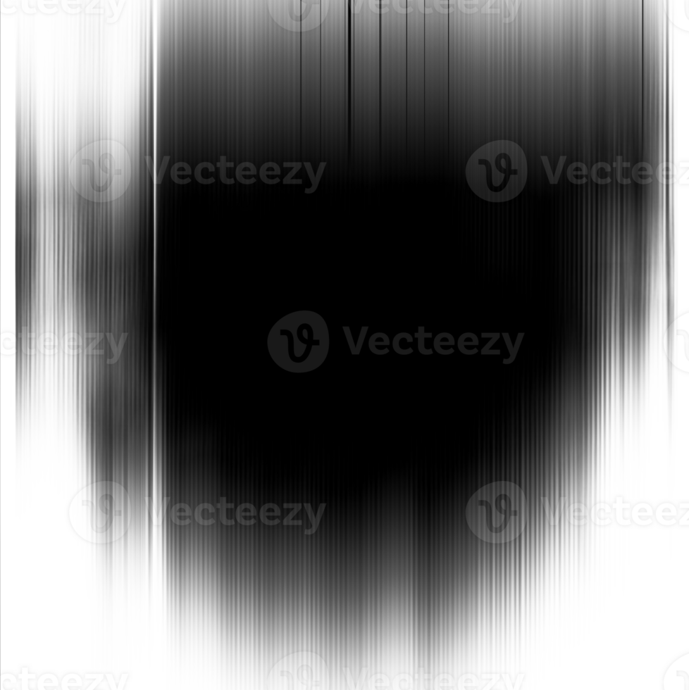 Black and white striped abstract background overlay. Motion effect. PNG graphic illustration with transparent background.