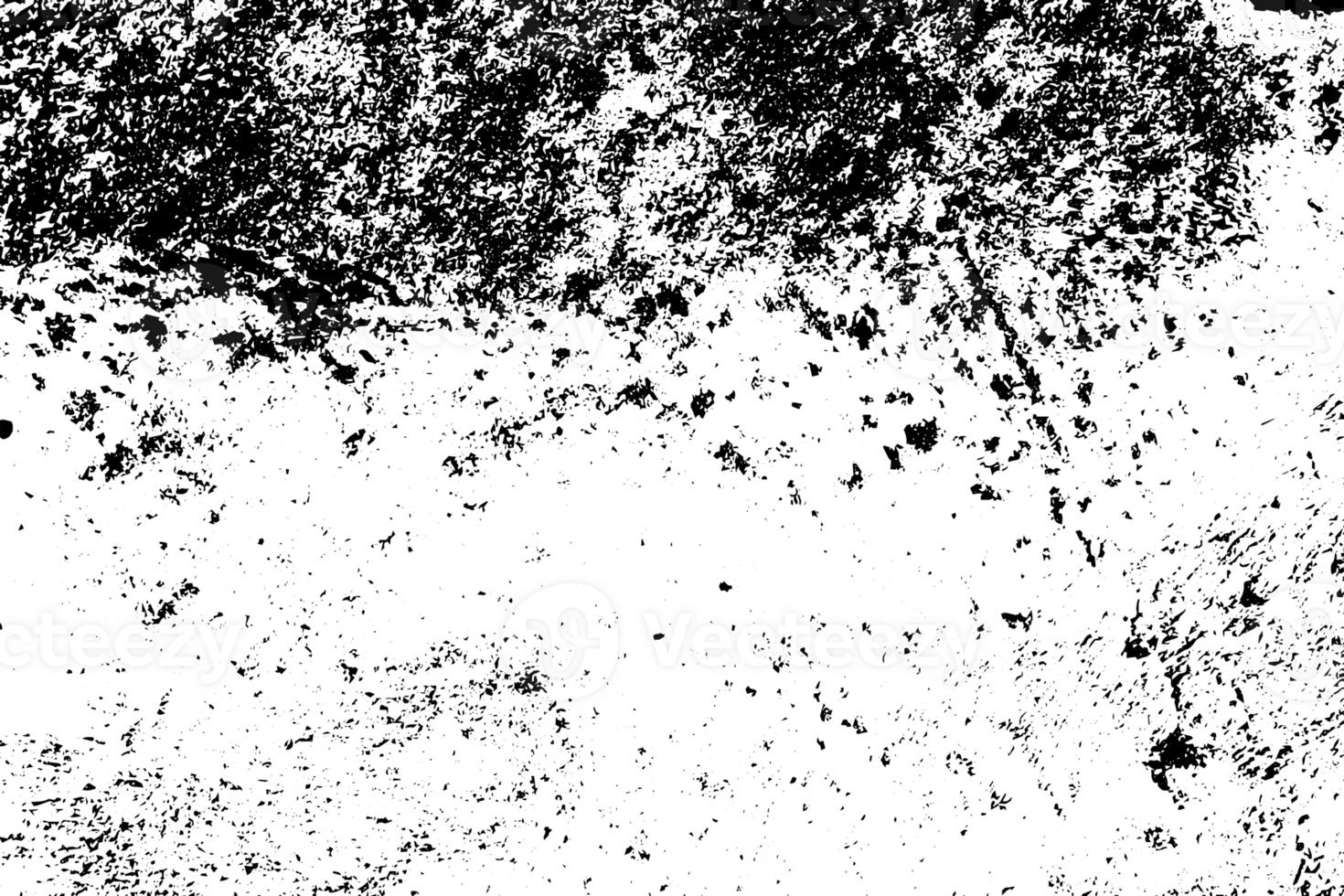 Rustic grunge texture with grain and stains. Abstract noise background. PNG graphic illustration with transparent background.