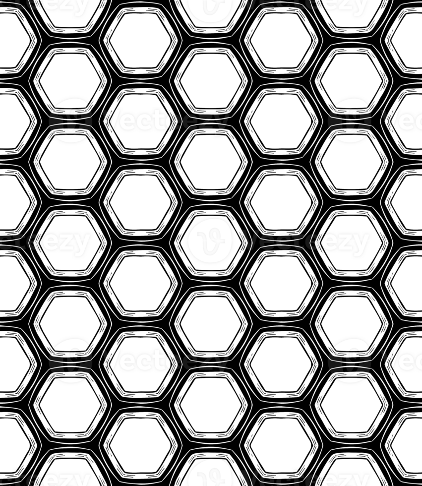 Black seamless abstract pattern. Overlay for background and backdrop. Ornamental design. PNG graphic illustration with transparent background.