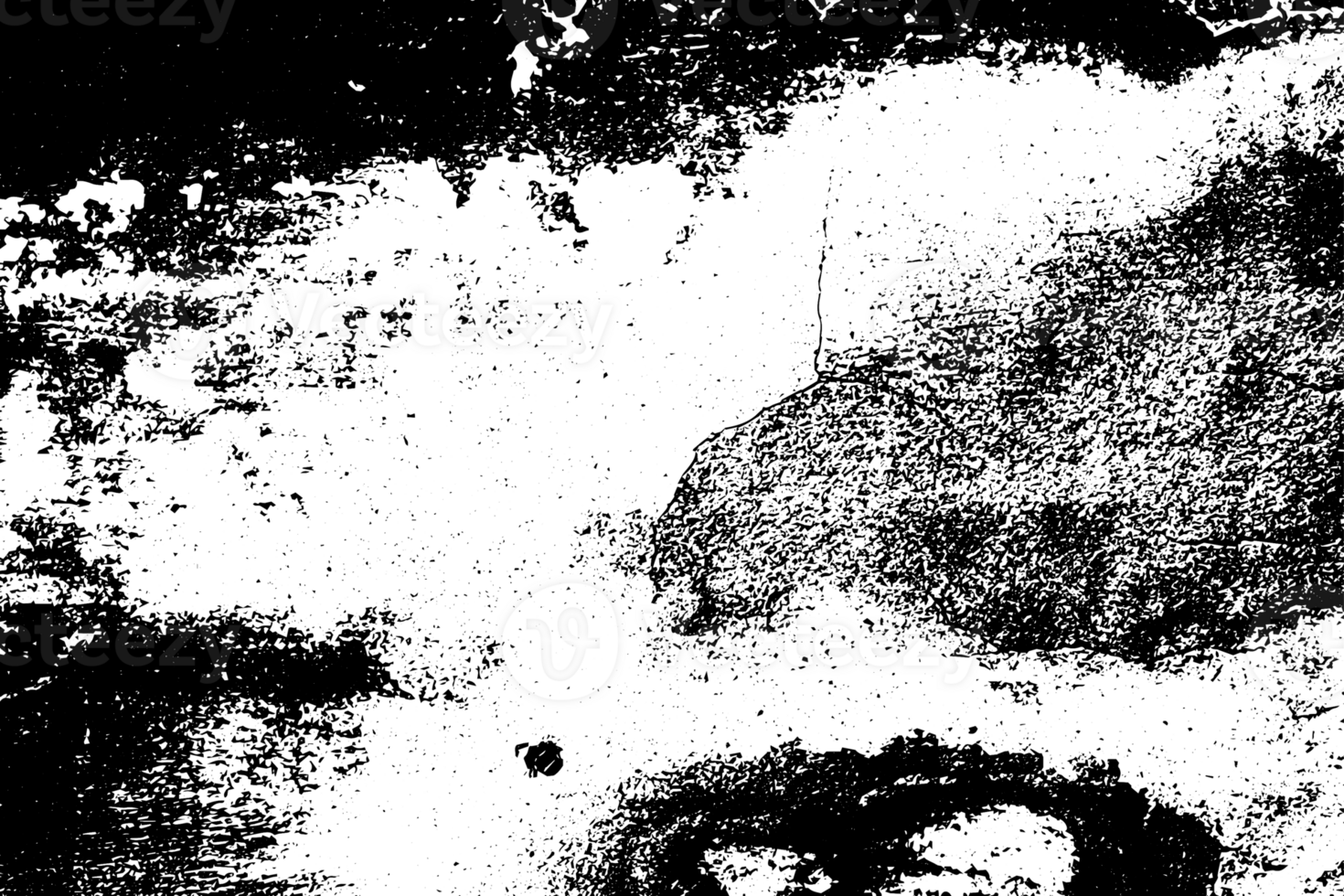Rustic grunge texture with grain and stains. Abstract noise background. PNG graphic illustration with transparent background.