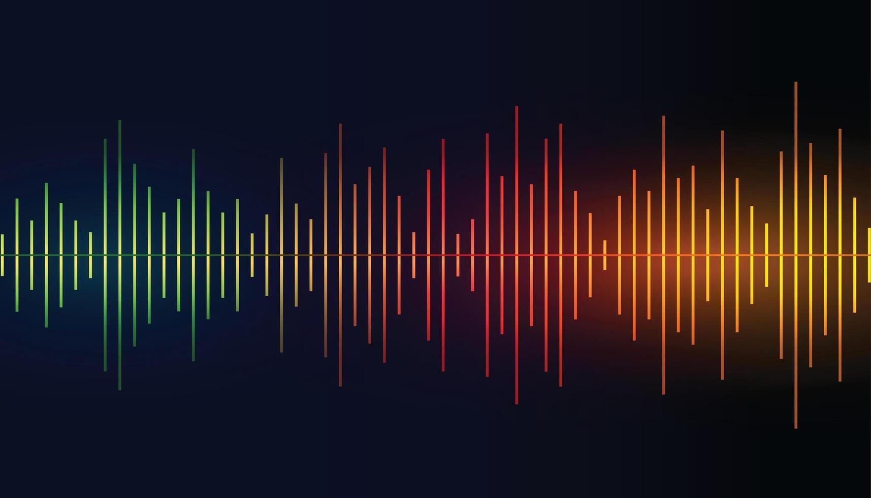 sound frequency equalizer colorful background vector