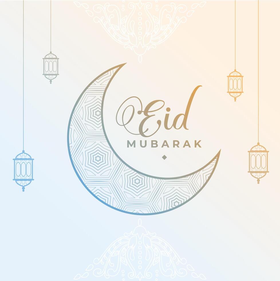 tradicional eid Mubarak antecedentes para tu social medios de comunicación publicaciones vector