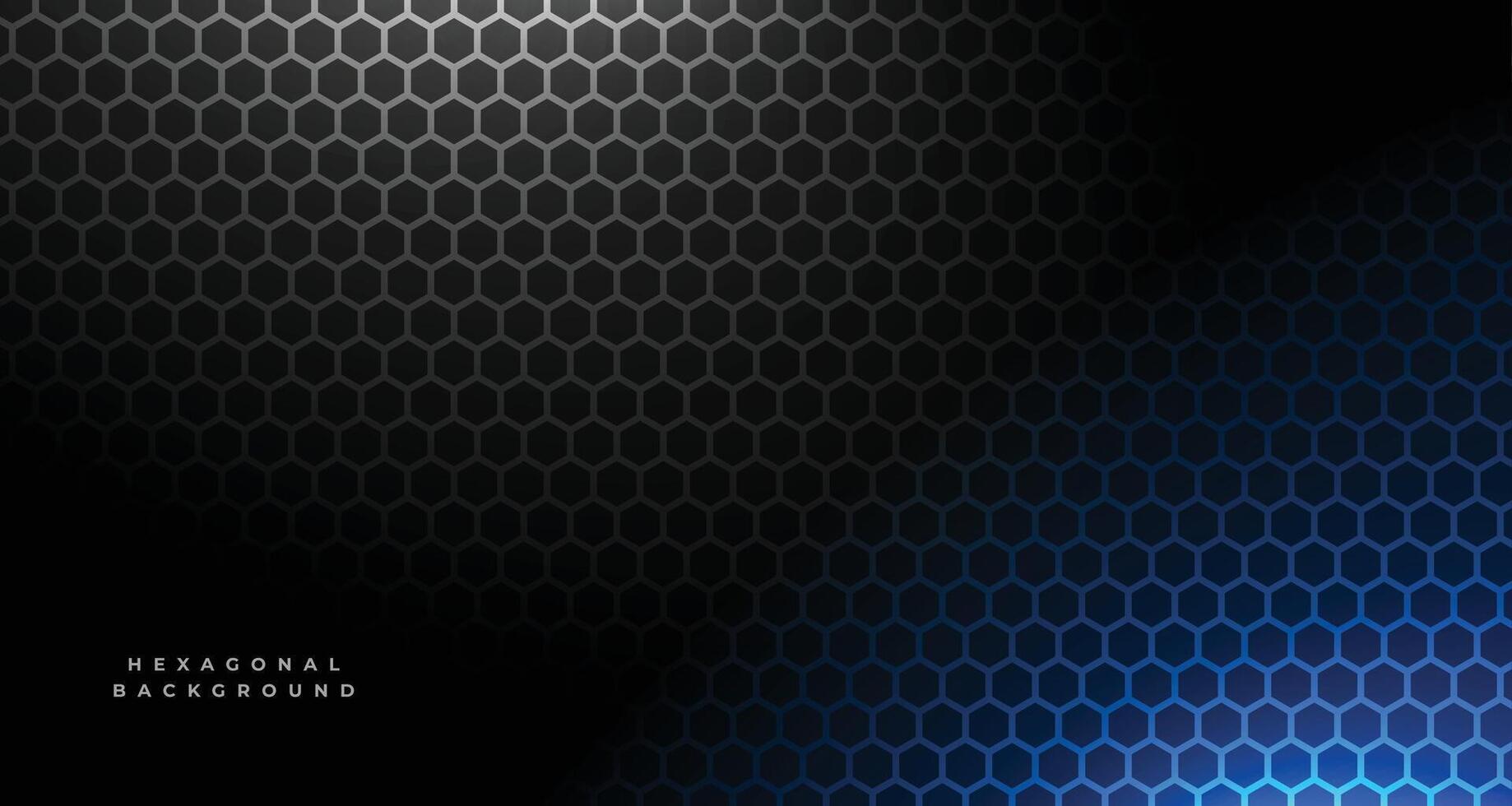 dark hexagonal pattern texture for a bold and industrial background vector