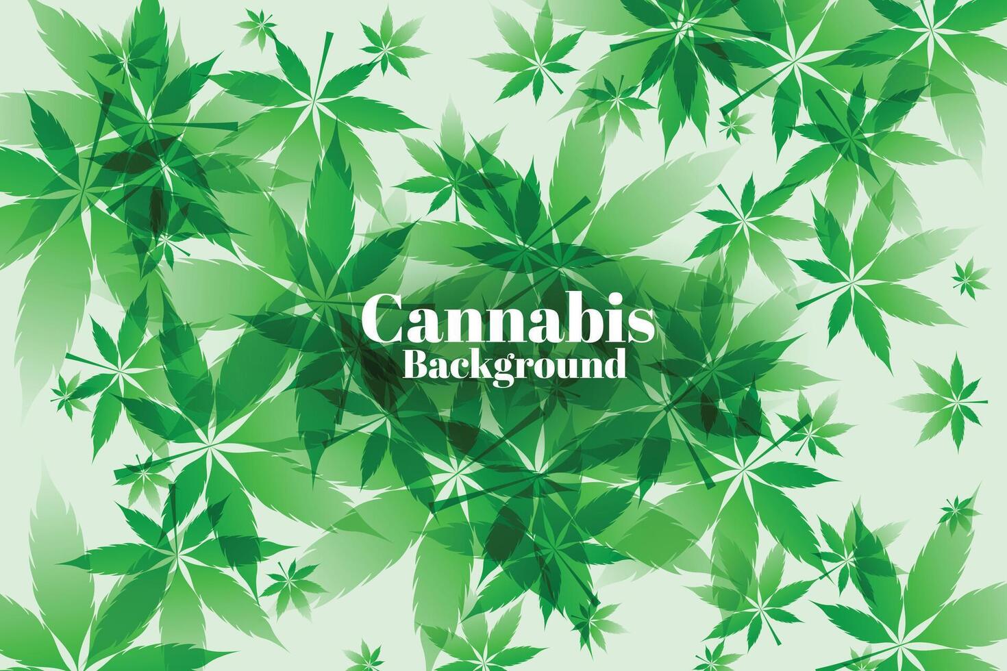 marijuana green leaves background design vector