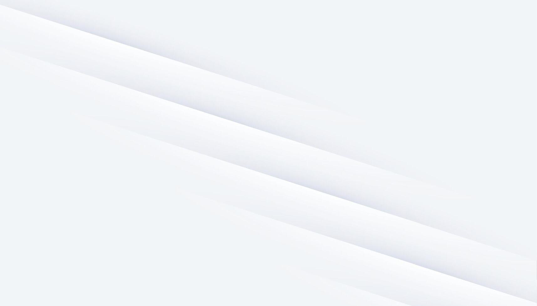 abstract neumorphic white banner with slanting lines vector