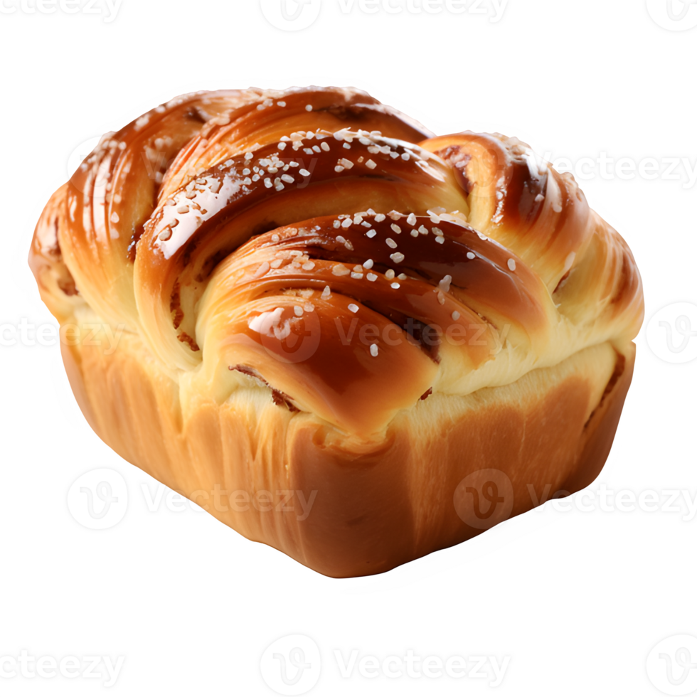 ai generiert Süss Brötchen isoliert auf transparent Hintergrund ,Sesam ...