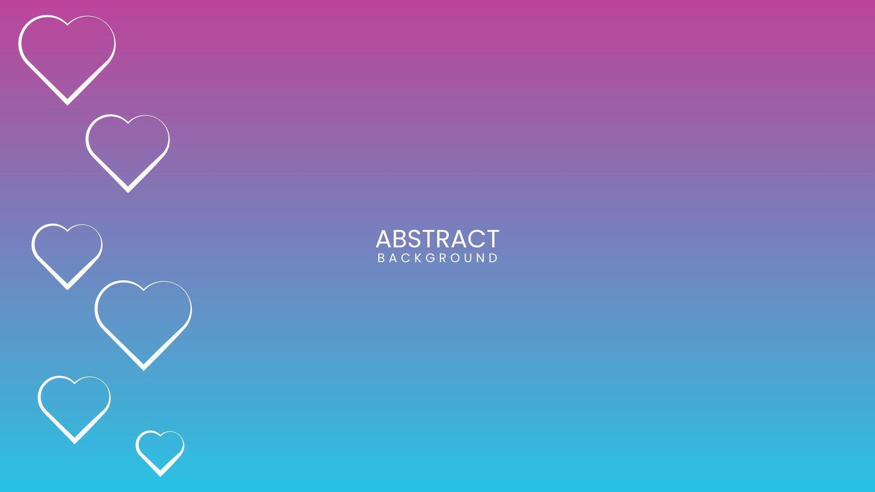 Abstract background blue purple background ,contain love , valentine, suitable for business background design ,blue purple gradation , harmony gradient vector