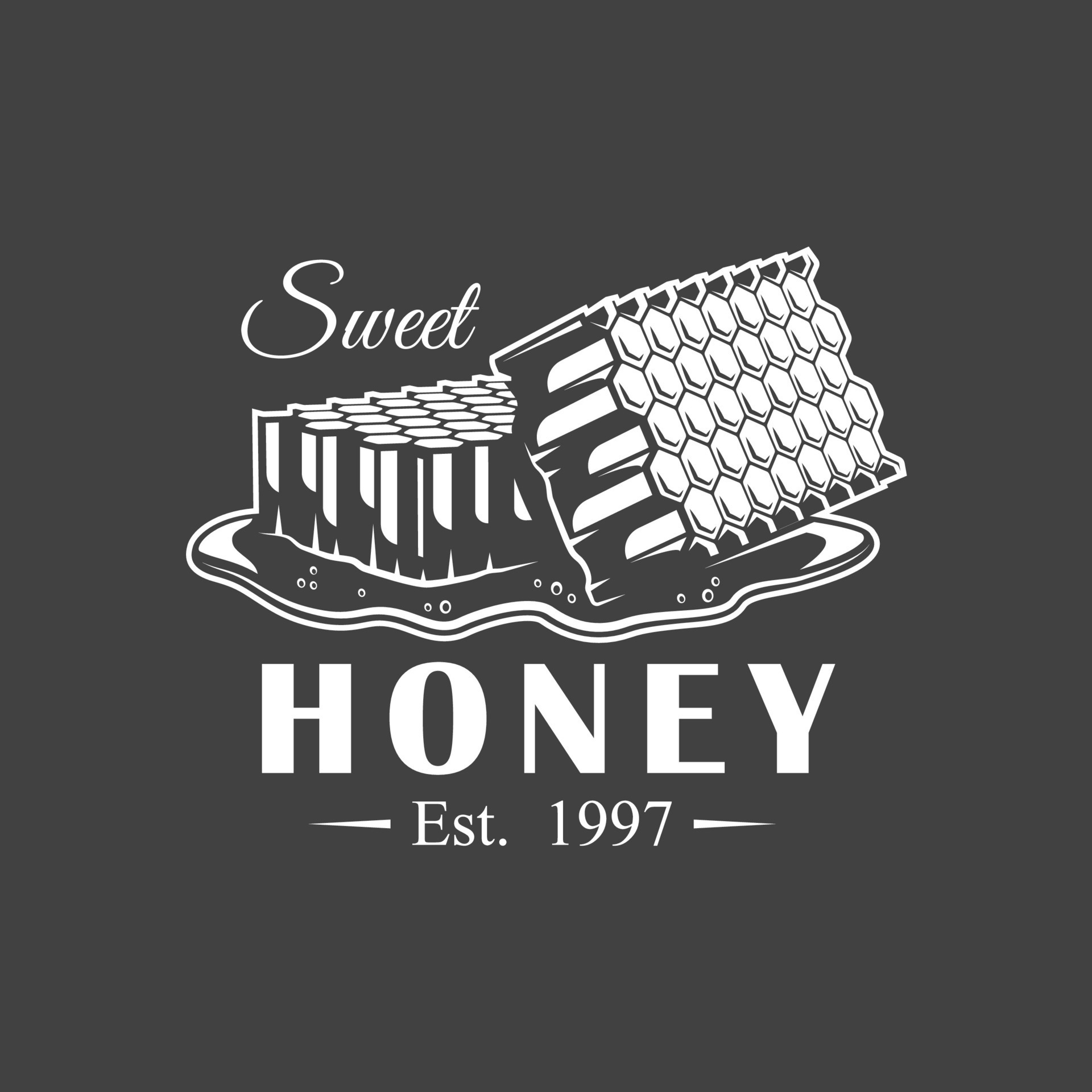Vintage honey label 37762117 Vector Art at Vecteezy