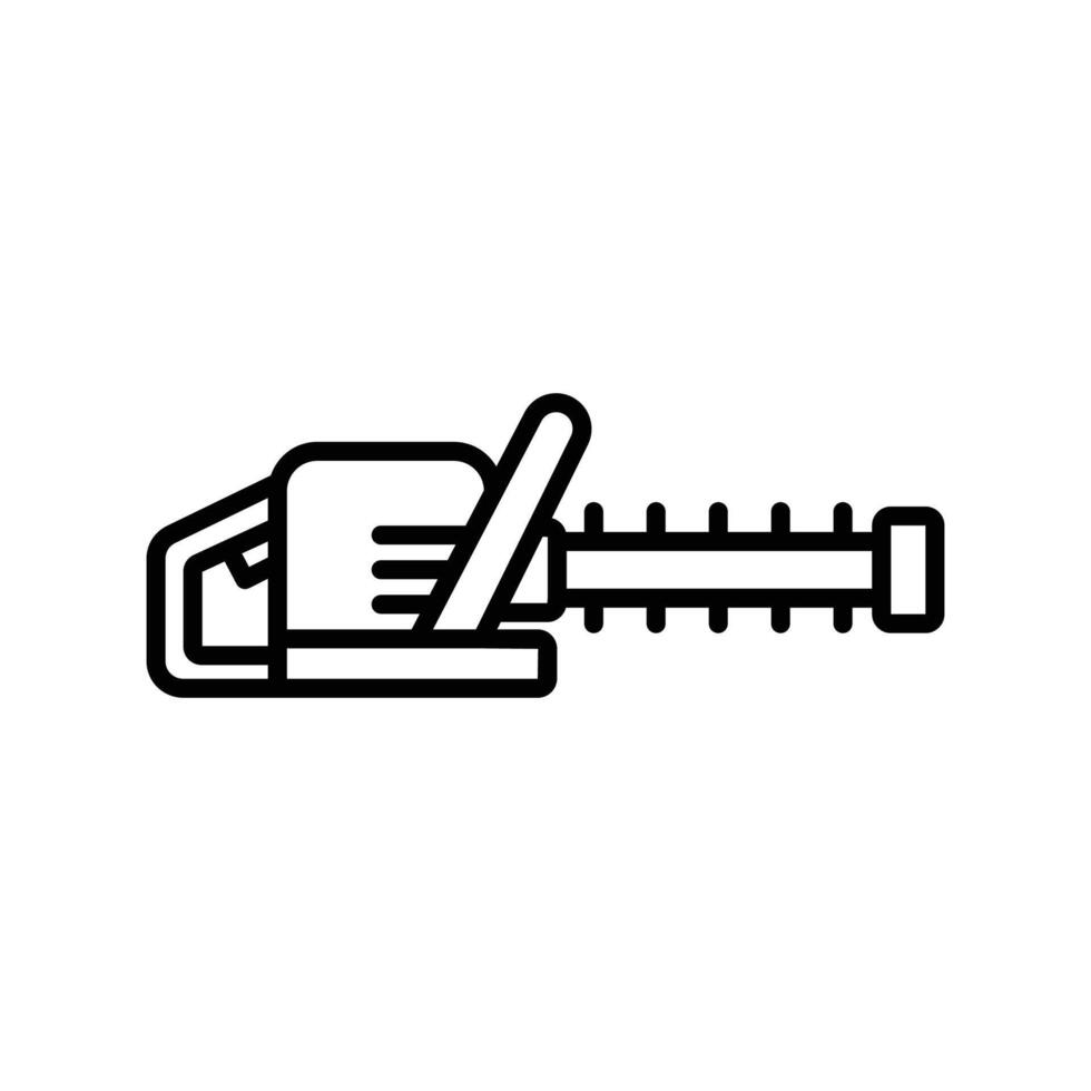 Hedge Trimmer icon. outline icon vector