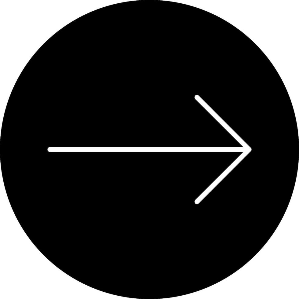Right Arrow Vector Icon