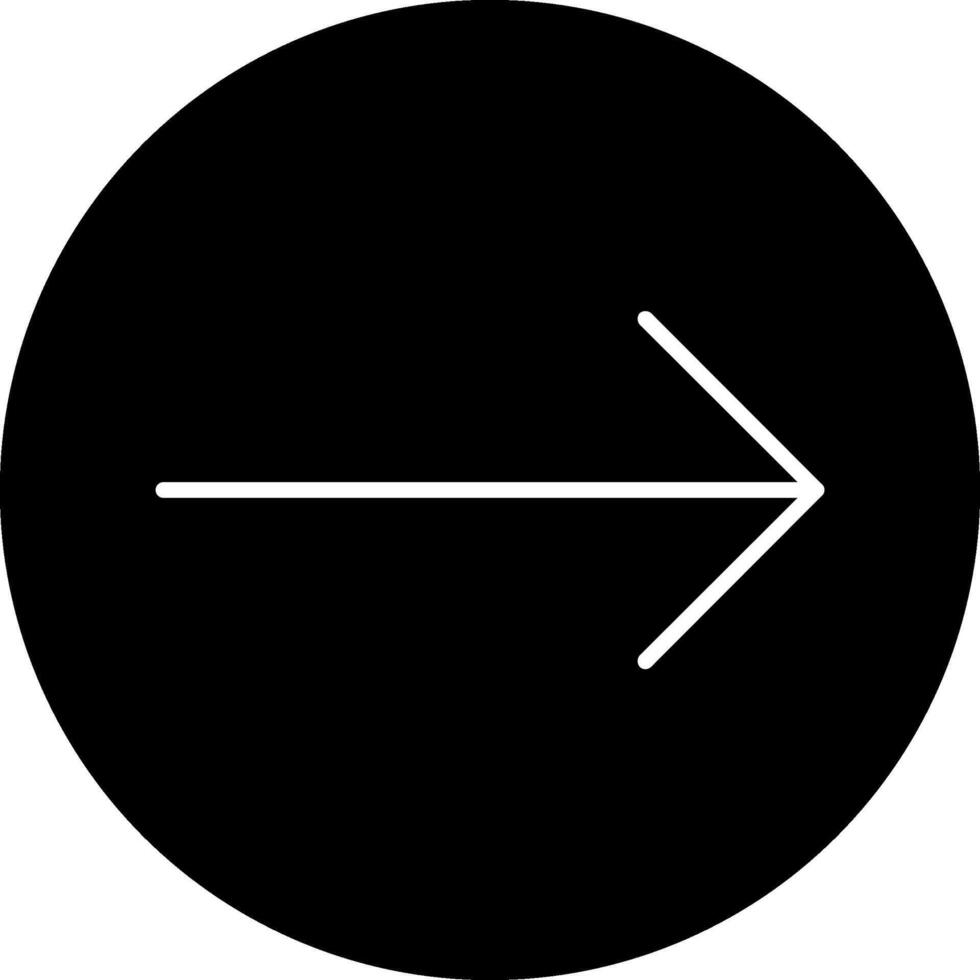 Right Arrow Vector Icon