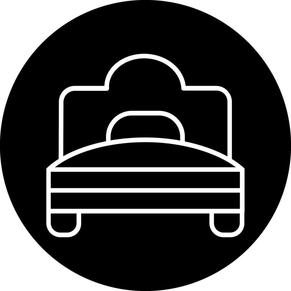 Single Bed Vector Icon