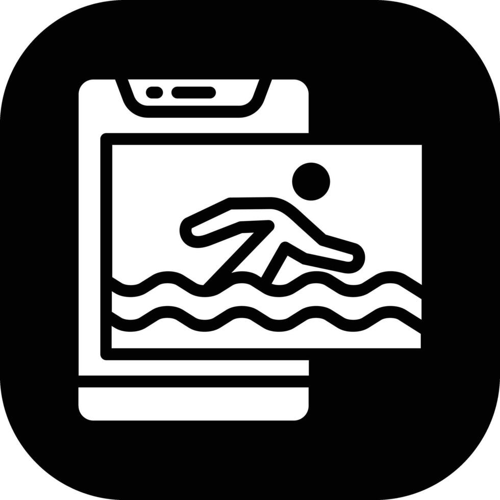 Swimming Vector Icon