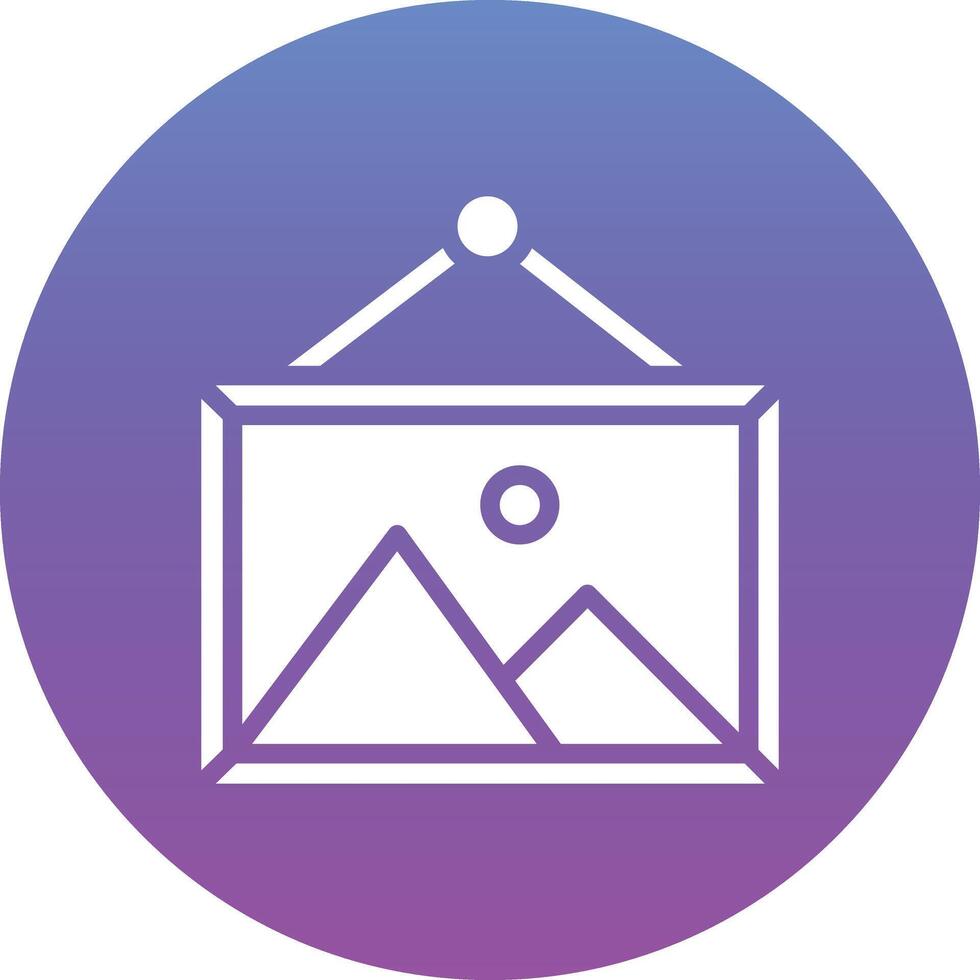 Photo Frame Vector Icon