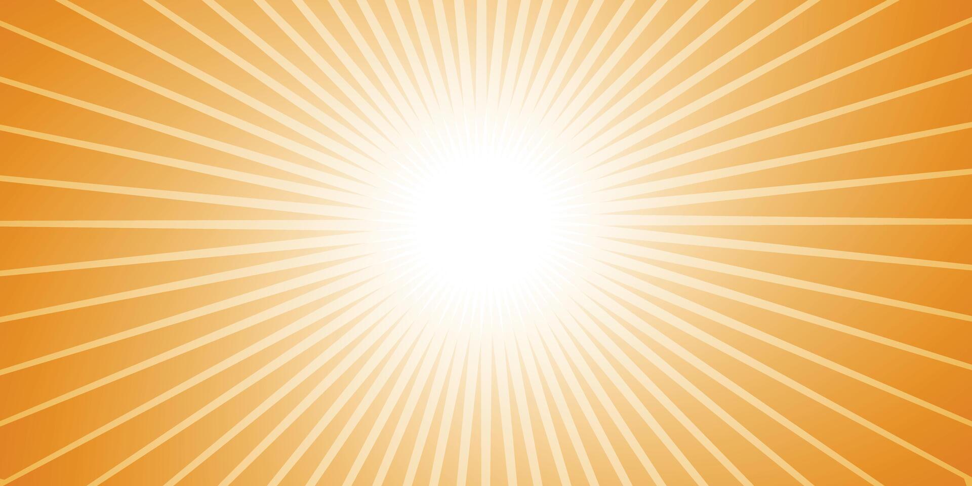 sun-burst vector illustration for background design.