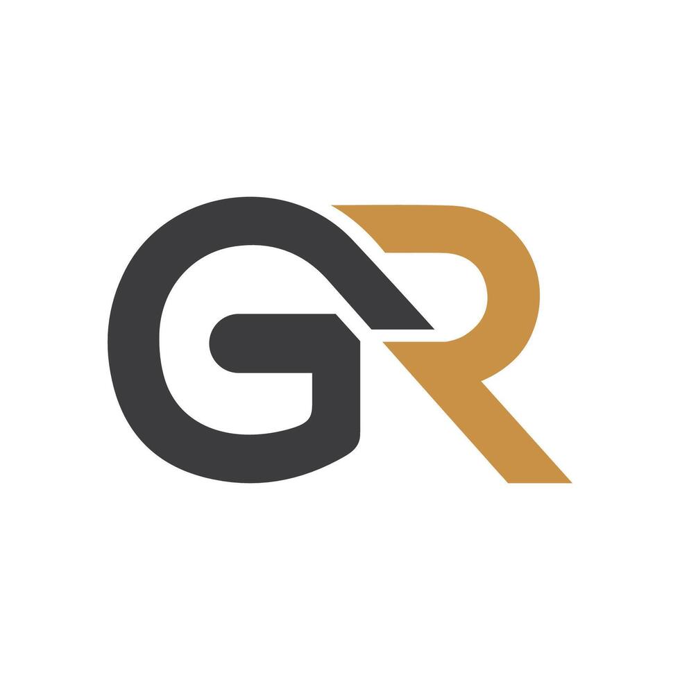 initial gr letter logo with creative modern business typography vector template. creative abstract letter rg logo design.