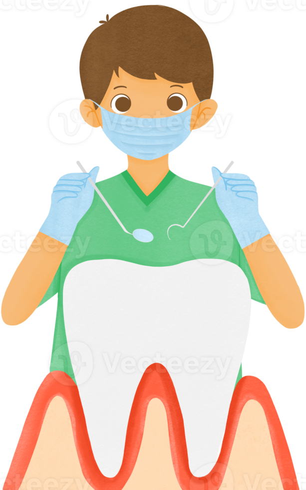 Masculin médecin personnages png
