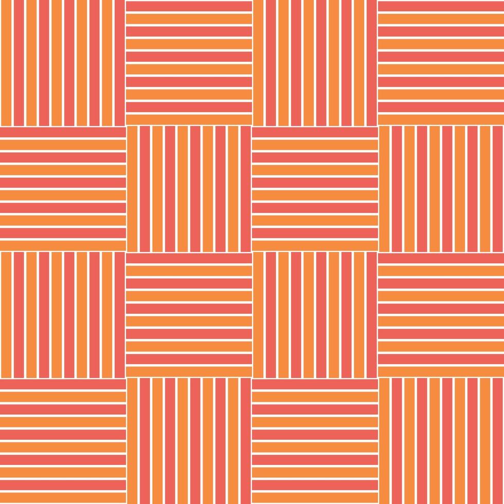Seamless linear pattern, pink orange, seamless vector