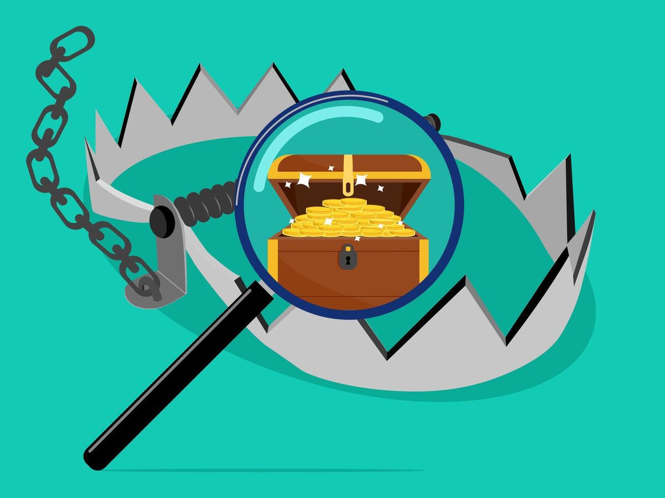 In the trap there is a treasure vector