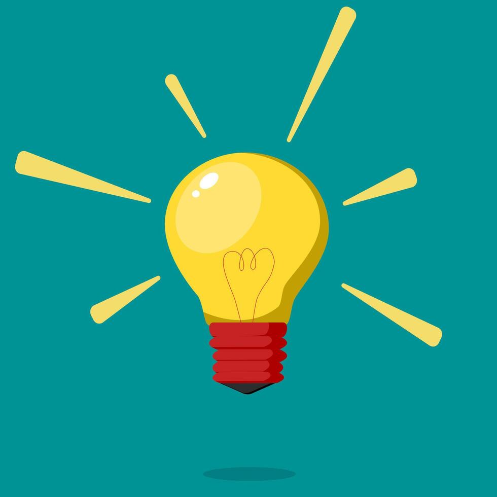 Light bulb. Energy symbol and idea. vector