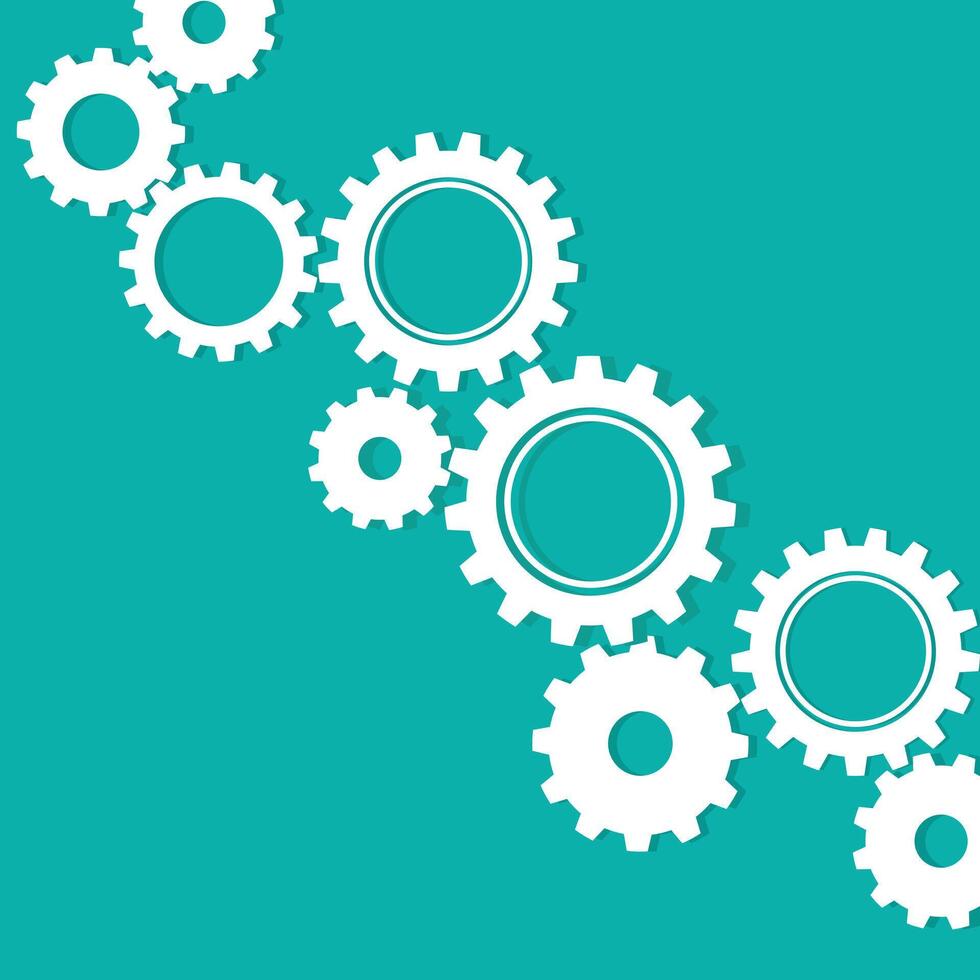 cog gear wheel background vector
