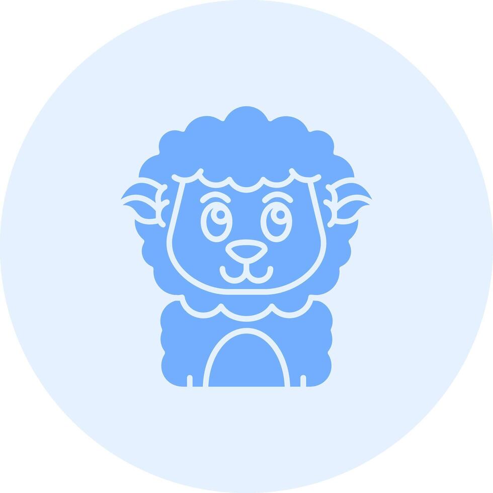 Smile Solid duo tune Icon vector
