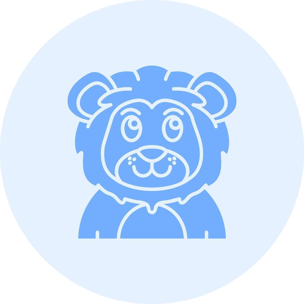 Smile Solid duo tune Icon vector