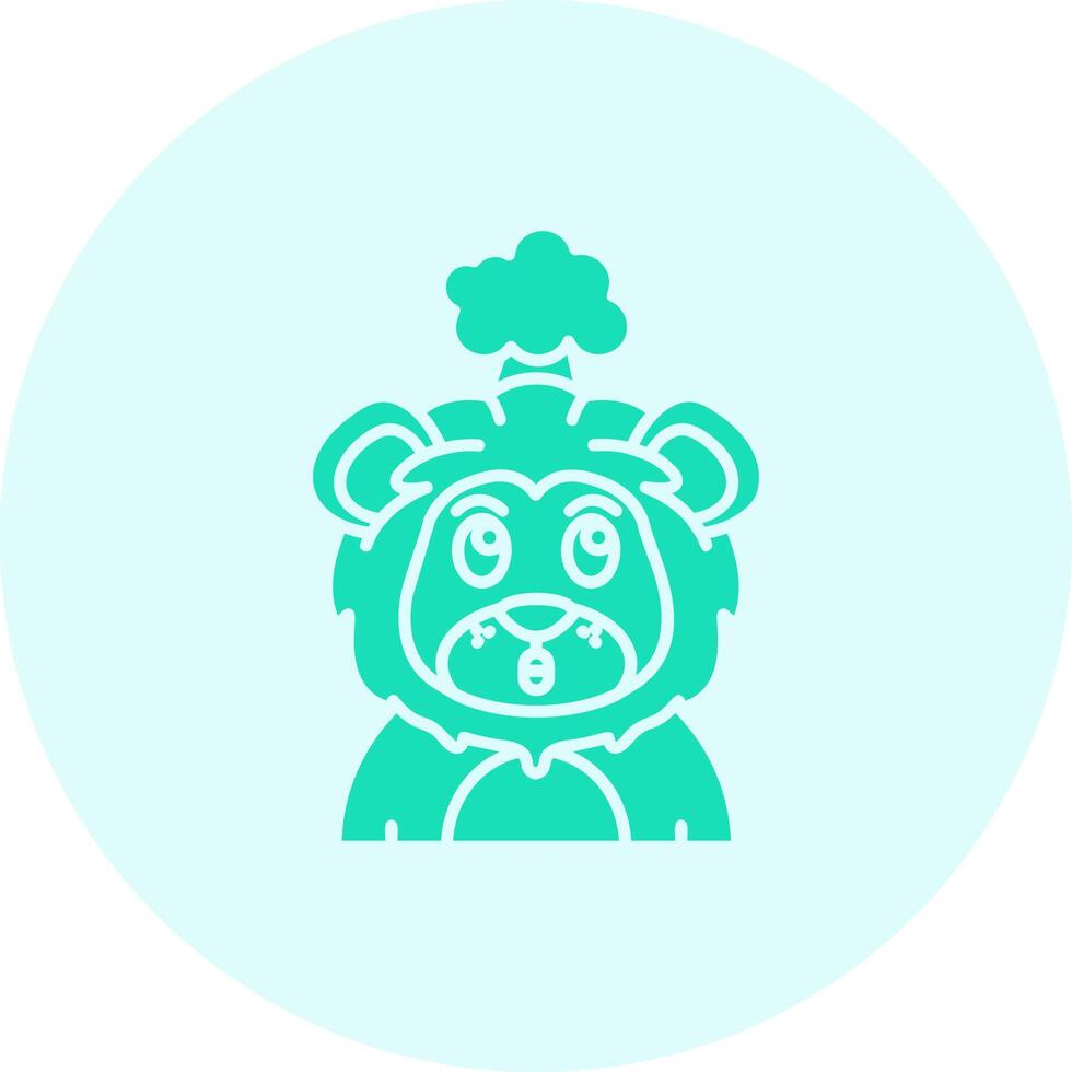 Exploding Solid duo tune Icon vector