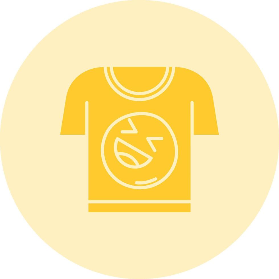 Tee Solid duo tune Icon vector