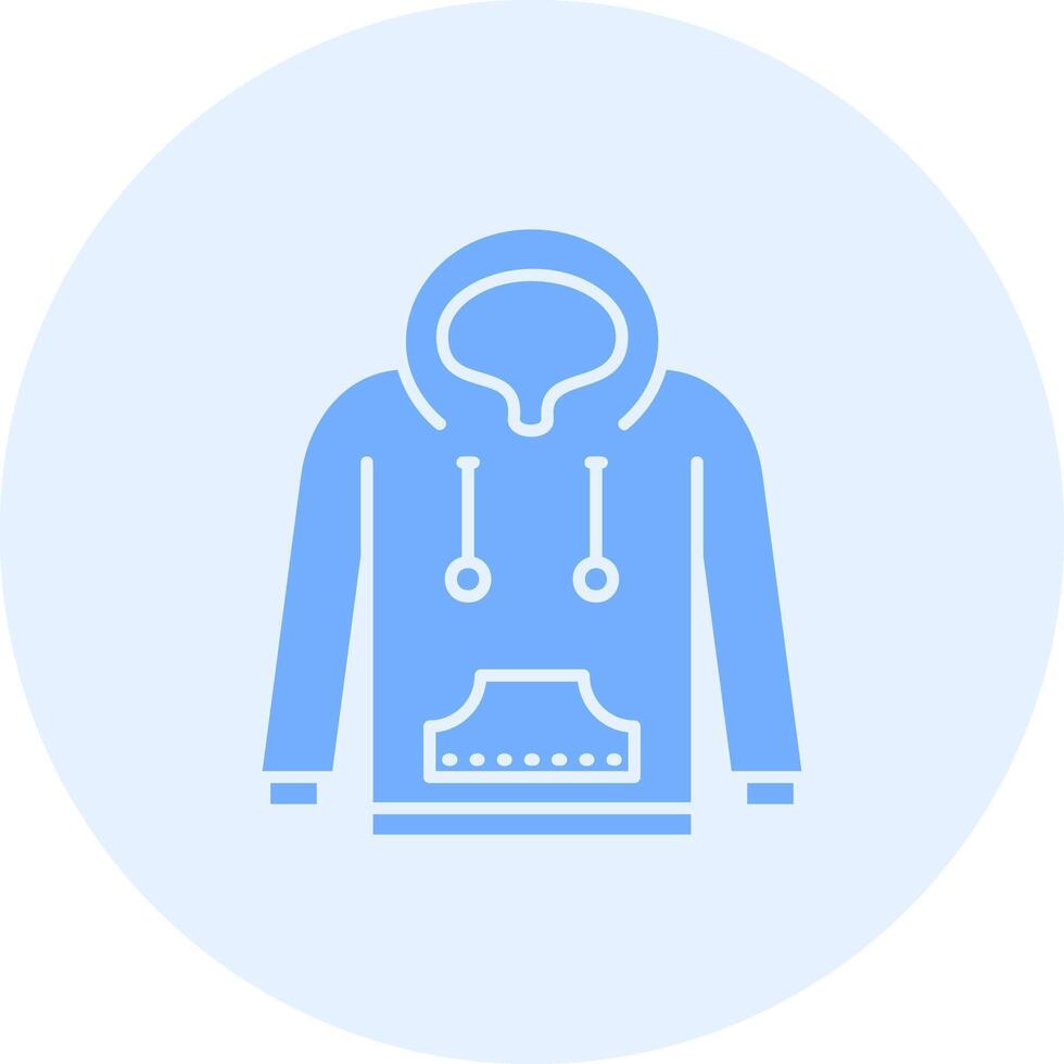 Hoodie Solid duo tune Icon vector
