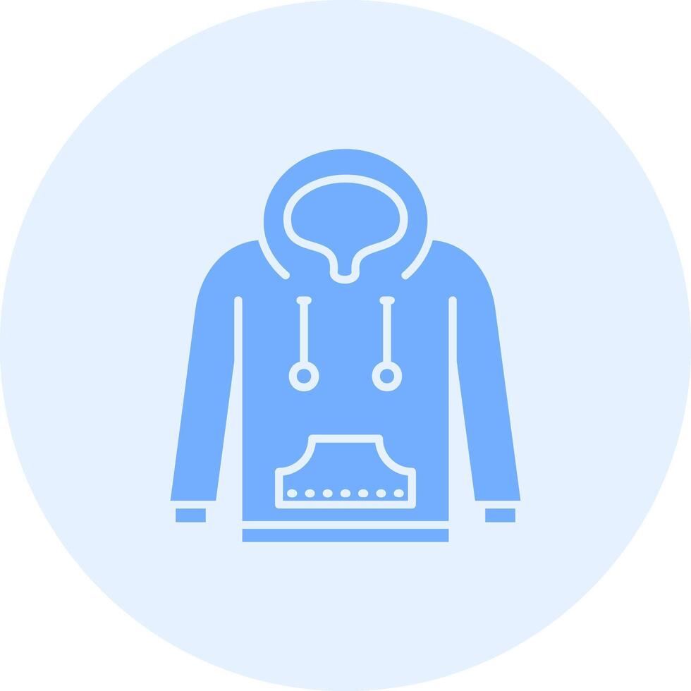 Hoodie Solid duo tune Icon vector