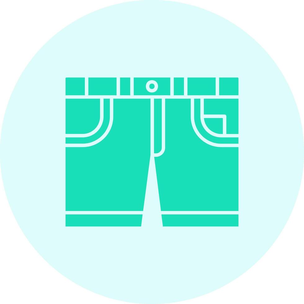 Shorts Solid duo tune Icon vector