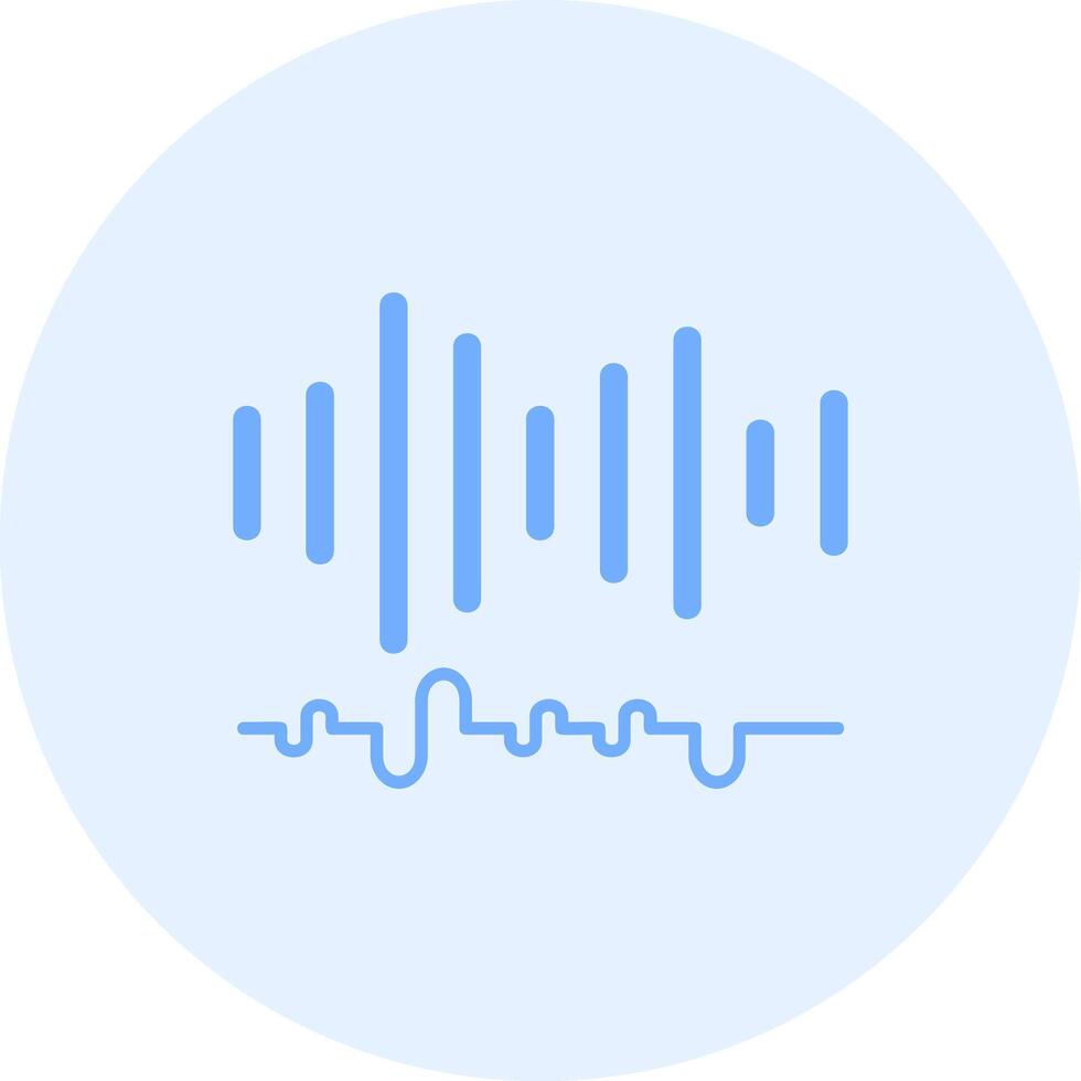 Audio Solid duo tune Icon vector