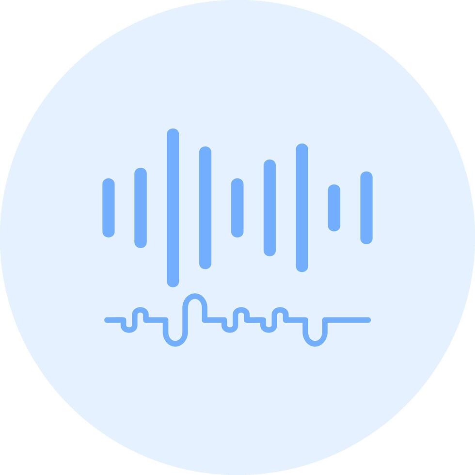 Audio Solid duo tune Icon vector