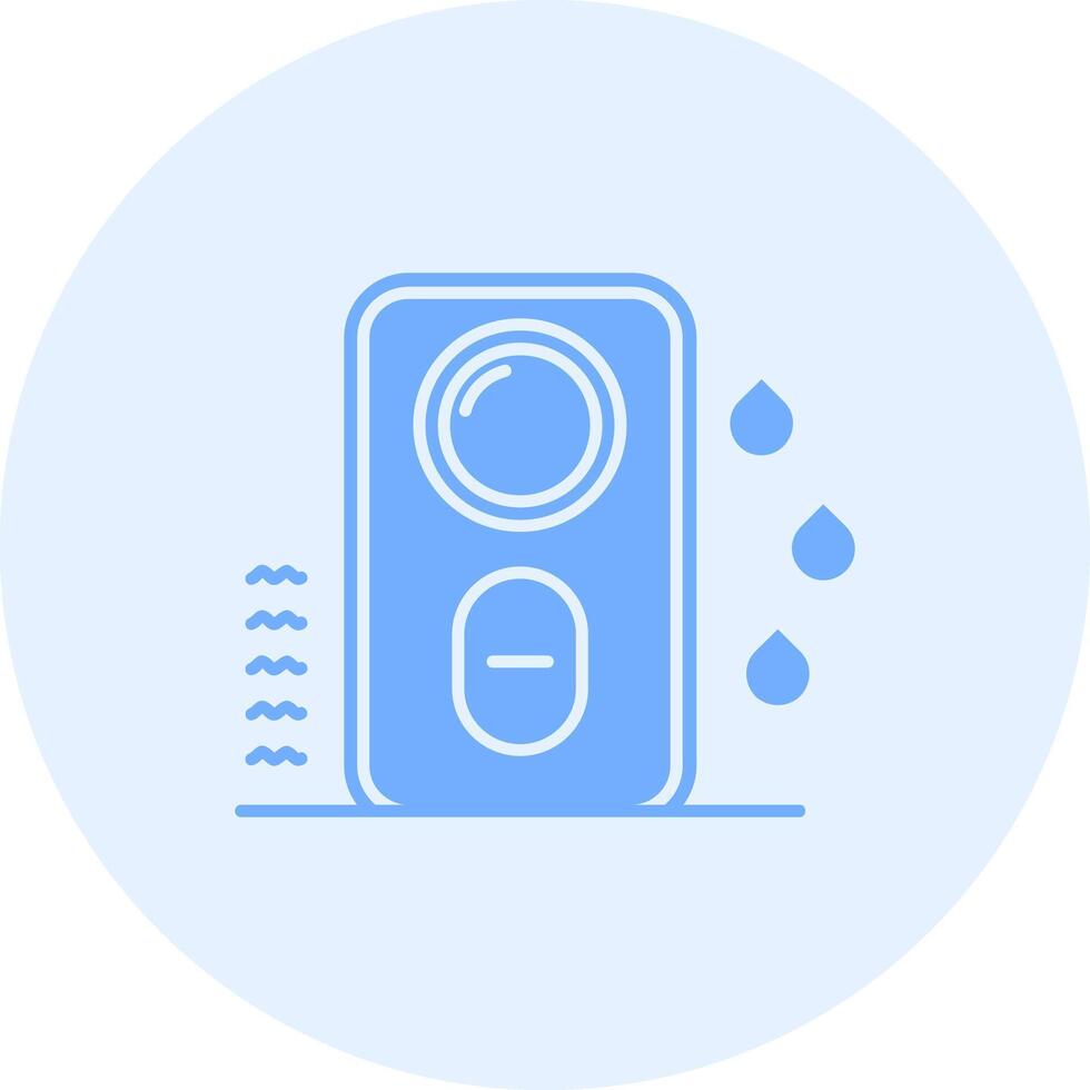 Humidifier Solid duo tune Icon vector