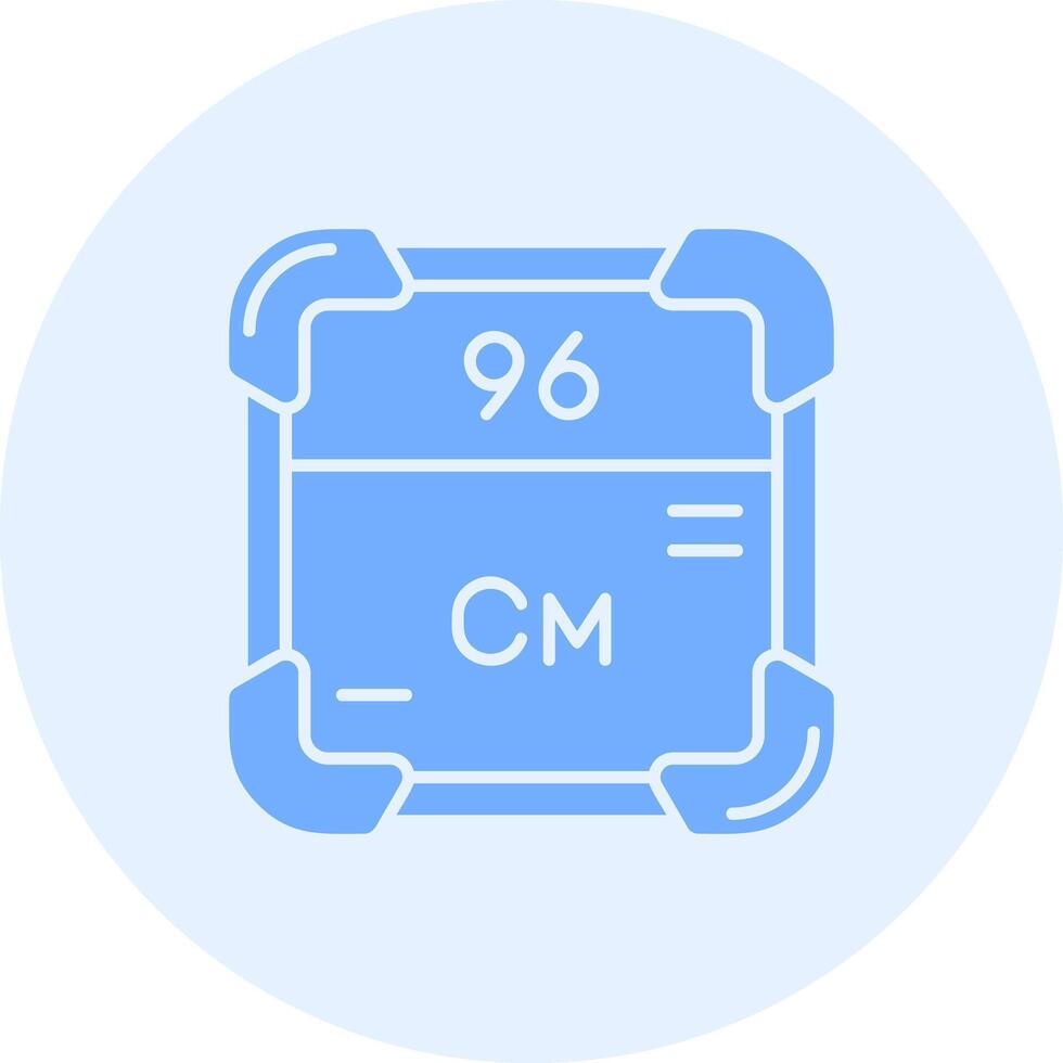 Curium Solid duo tune Icon vector