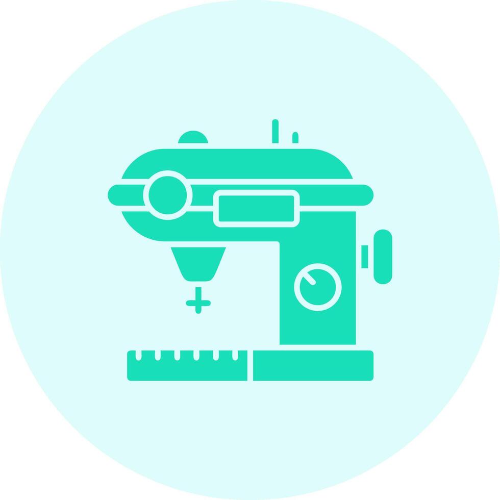 Sewing Solid duo tune Icon vector