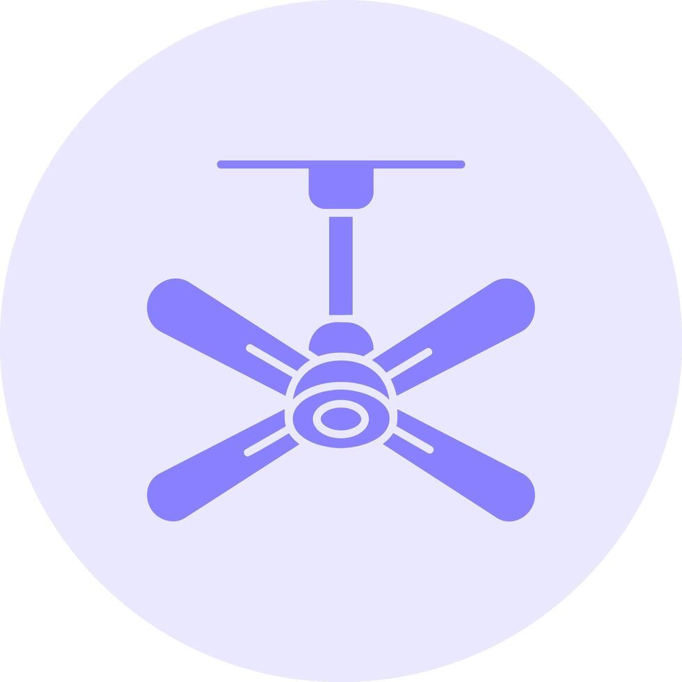 Fan Solid duo tune Icon vector