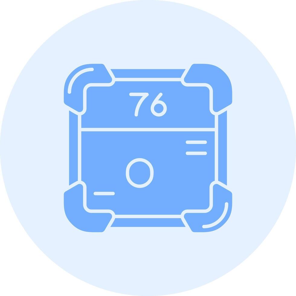 Osmium Solid duo tune Icon vector