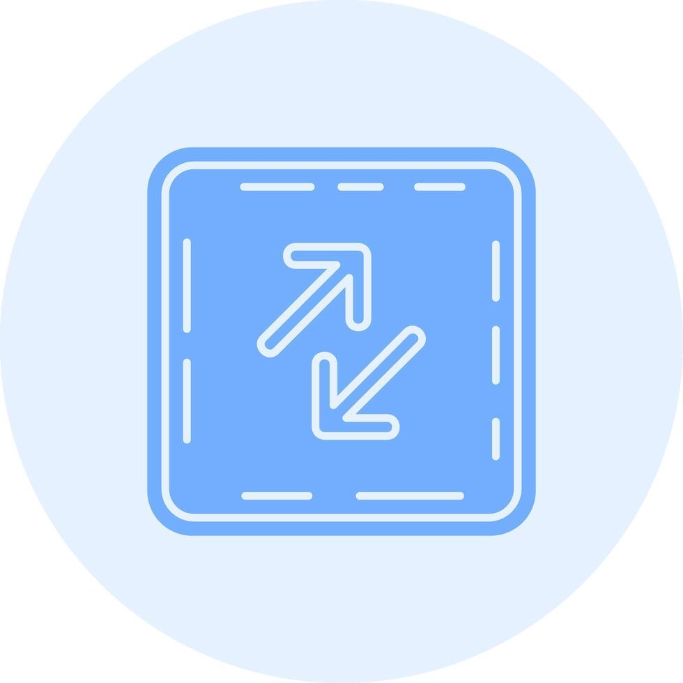 Swap Solid duo tune Icon vector