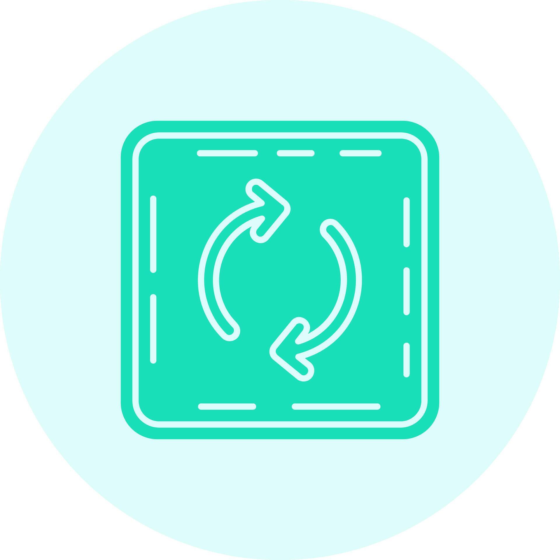 Loop Solid duo tune Icon 37770874 Vector Art at Vecteezy