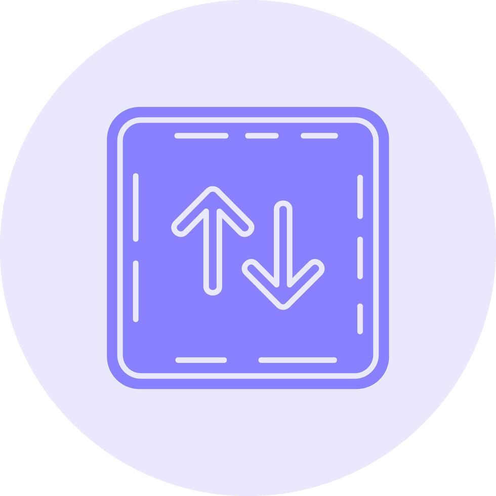 Swap Solid duo tune Icon vector
