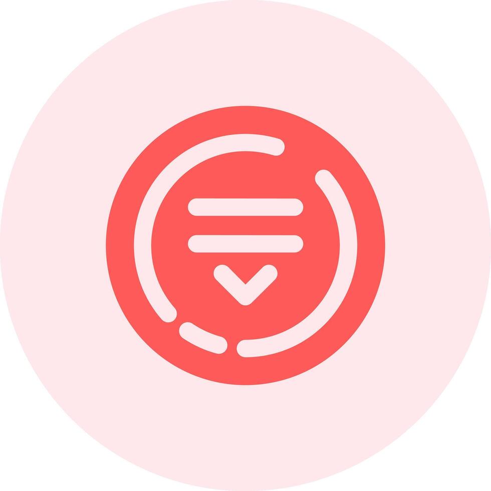 Drop Solid duo tune Icon vector