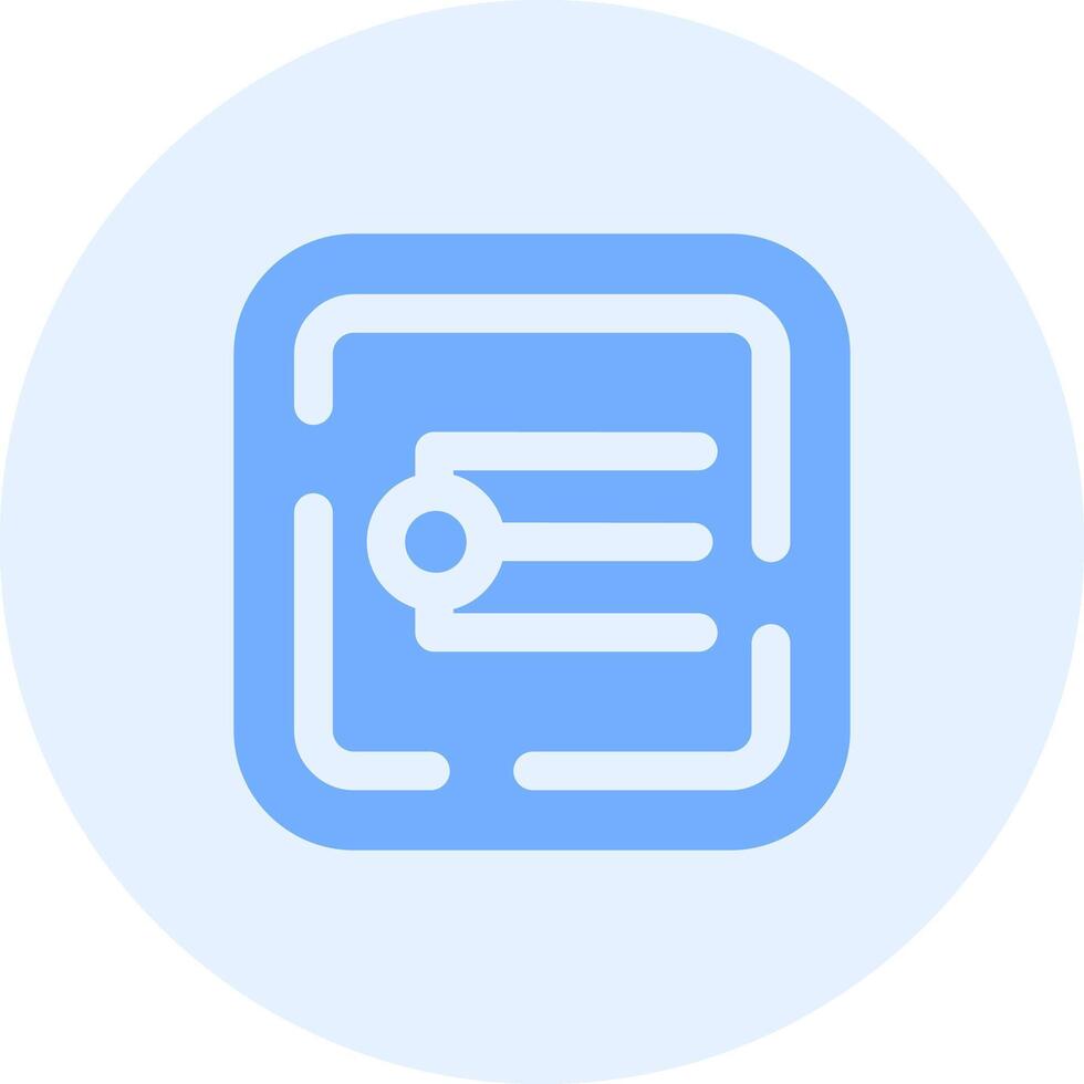 Endpoint Solid duo tune Icon vector