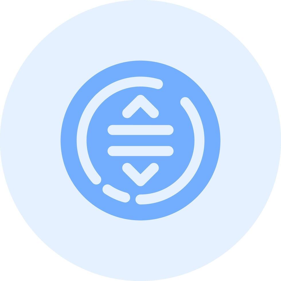 Drag Solid duo tune Icon vector