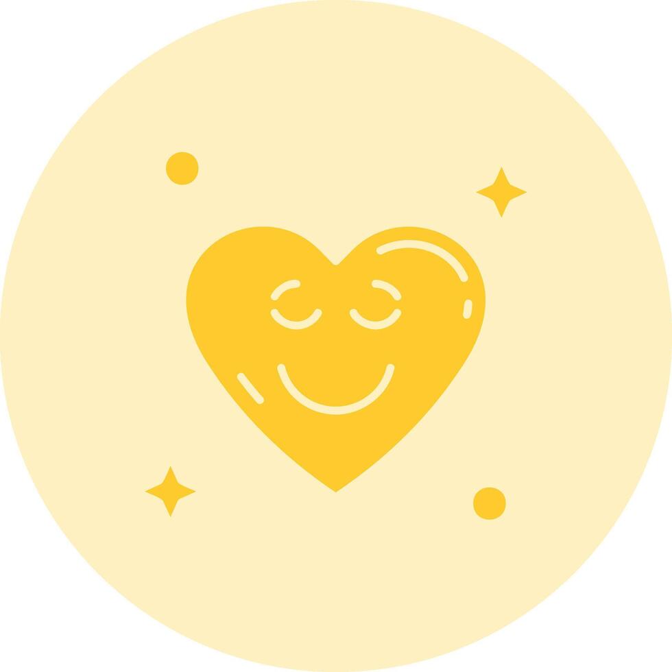 Relieved Solid duo tune Icon vector