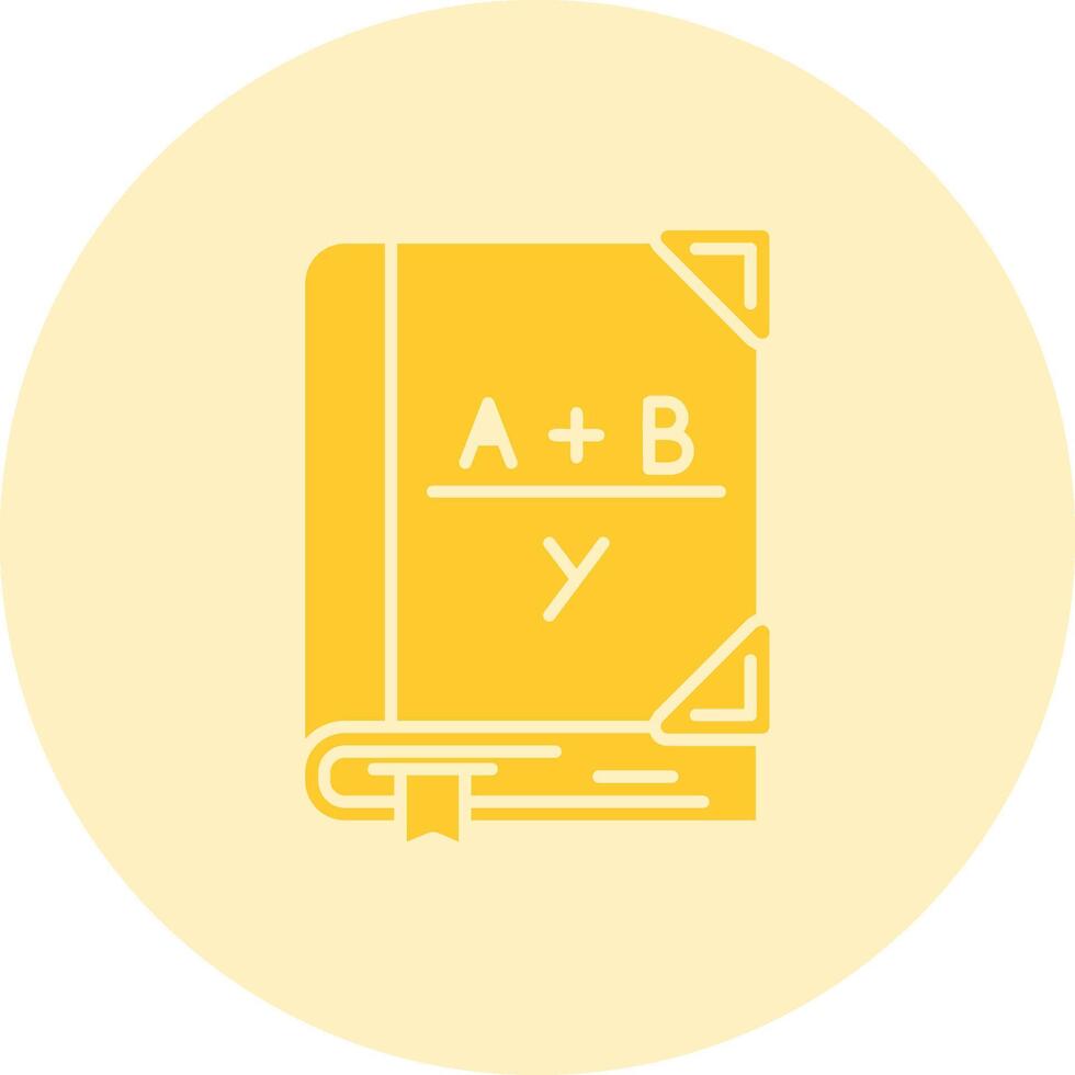 Algebra Solid duo tune Icon vector
